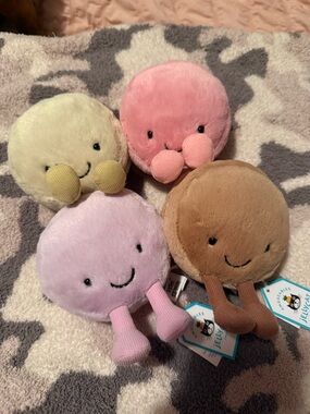 Jellycat Set of 4 Macarons